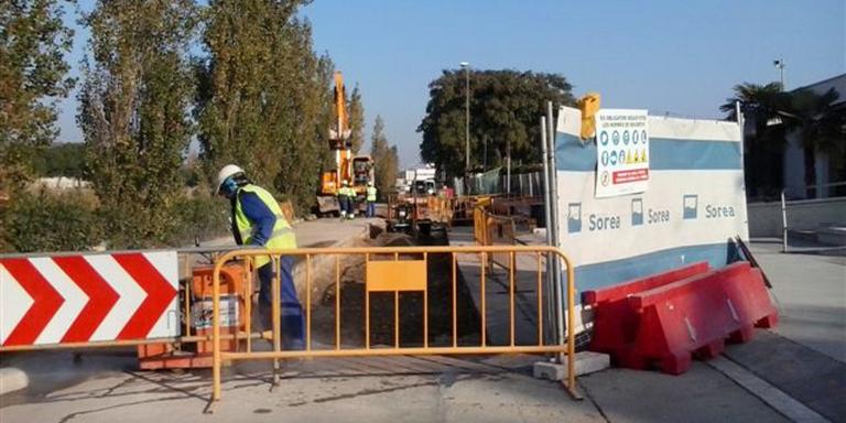 Renovació total del clavegueram al passeig de la Riera
