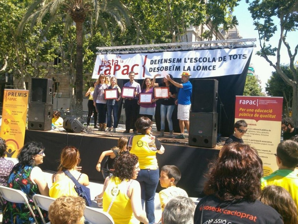Els premis es van entregar aquest 1 de juny a Barcelona (foto: FAPAC)