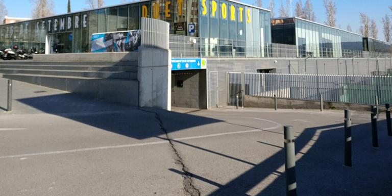 L’aparcament de Duet Sport tornarà a estar operatiu aquest estiu