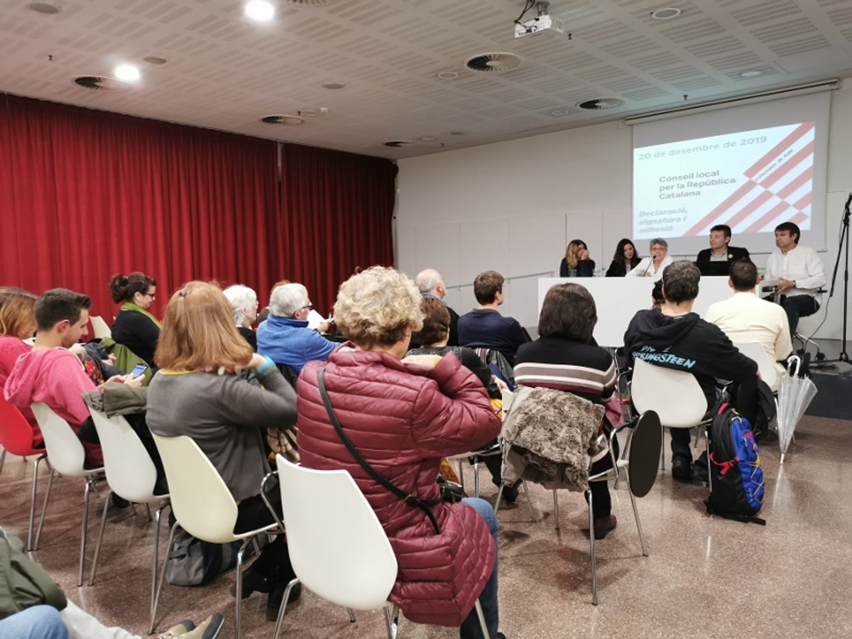 La declaració s'ha signat a l'auditori de la Biblioteca