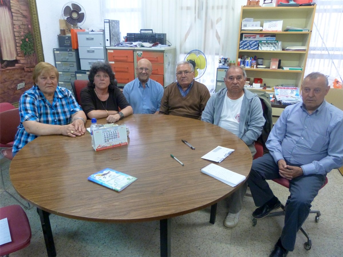 Representants de l'AV de Ca n'Oriol
