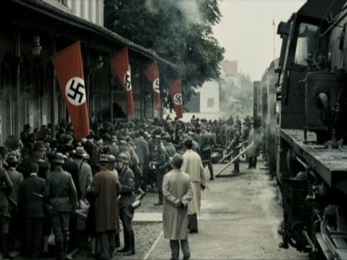 Un fotograma del film "Últim tren a Auschwitz" (cedida)