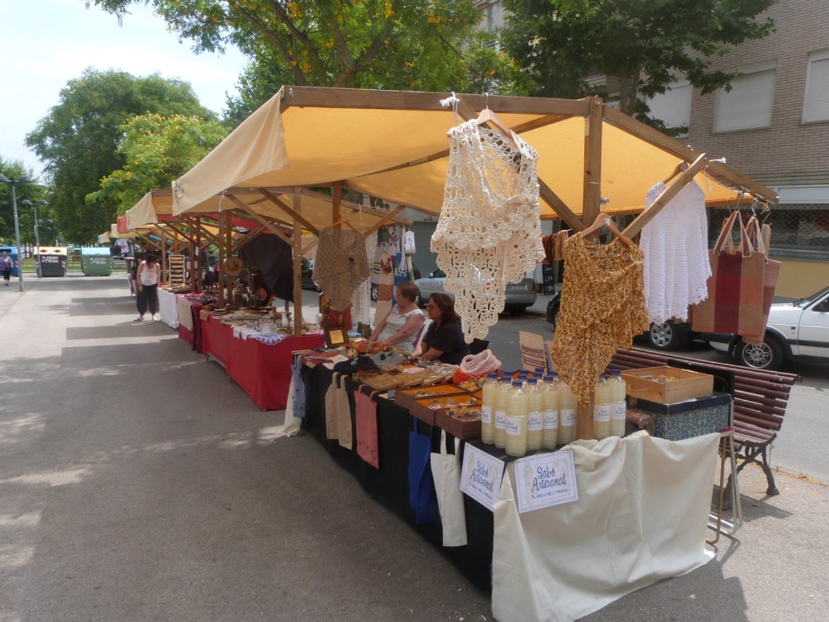 Algunes de les parades que s'han ubicat a Sant Jordi Parc