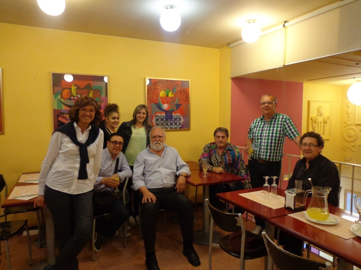 Inauguració de l'exposició de Miquel Mas al Tast d'Art