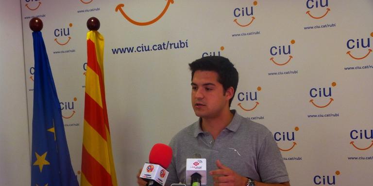Puig (CiU): "El nostre vot no ajudarà a que hi hagi continuïtat a Rubí"