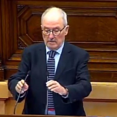 Rafel Ribó: "Durant la campanya electoral les administracions públiques no poden exhibir llaços".