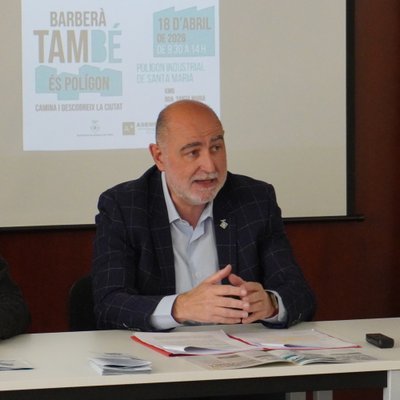 L'alcalde Xavier Garcés parla de la jornada "Barberà també és polígon” (09-04-2026)