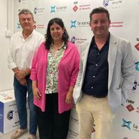 Nùria Gil, PSC; Ferran Accensi, ERC, Josep Maria Ibañez, UGT - episode art