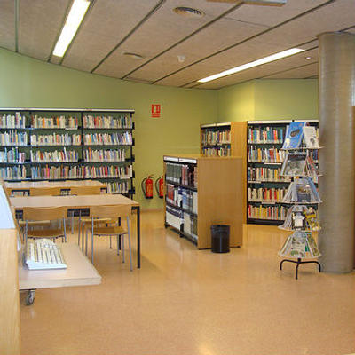 Espai de la Biblioteca de Can Rajoler