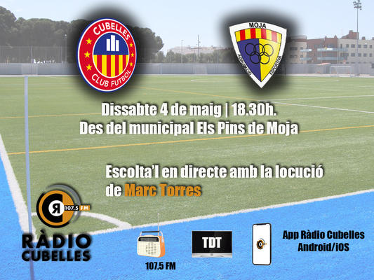 PARTIT A.E. MOJA - C.F. CUBELLES 2019