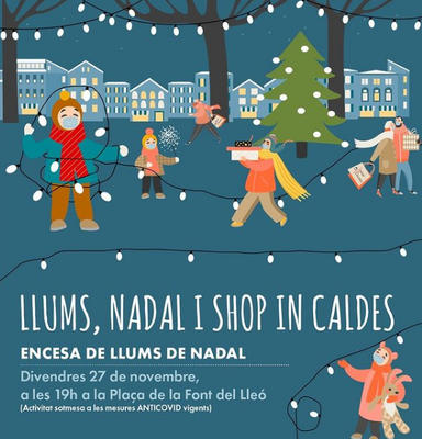 Llums, Nadal i Shop in Caldes