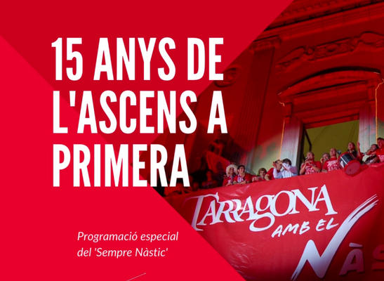Partit ascens del Nàstic a 1ªDivisió