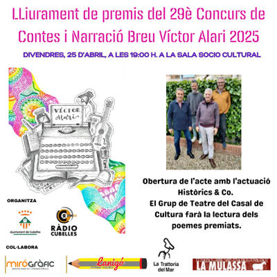 LLIURAMENT DE PREMIS VÍCTOR ALARI 2025