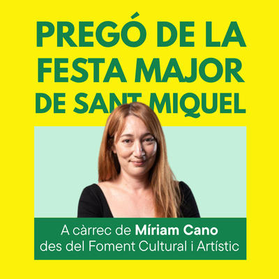 Pregó de la Festa Major