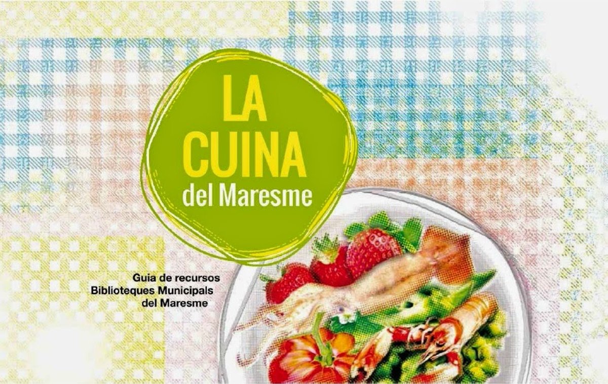 La cuina del Maresme centra la guia de recursos de les biblioteques de la comarca