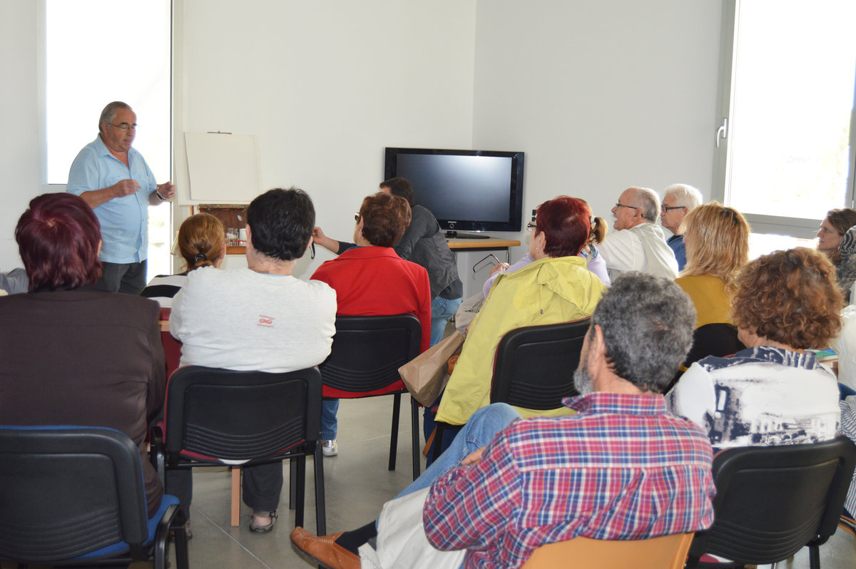 Joan Farré explica els secrets de la seva pintura