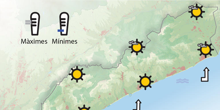 Aquest divendres tindrem sol i pujada de temperatures