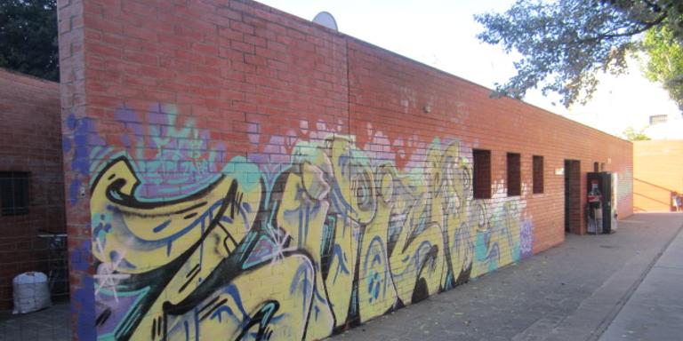 La policia denuncia nou menors per fer pintades al carrer durant el mes d'octubre