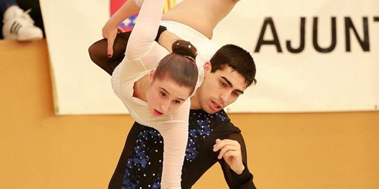 Abril Montal i Jonathan Suay, tercers al Campionat de Barcelona de patinatge