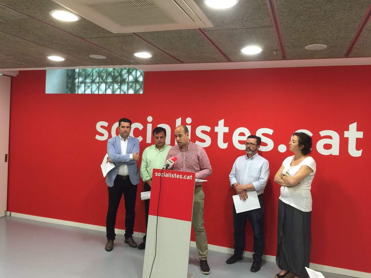 El PSC considera que els pressupostos de la Generalitat "donen l'esquena" al Maresme