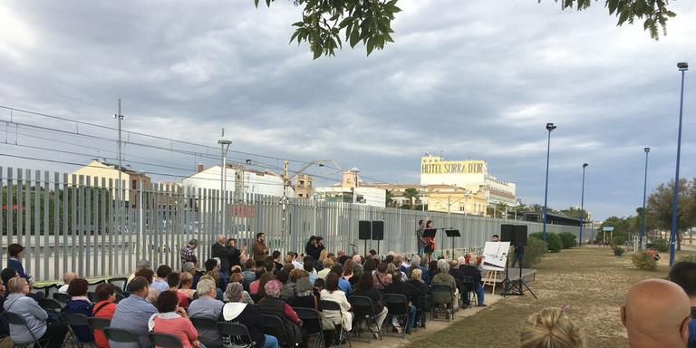 Homenatgen els brigadistes internacionals coincidint amb el 80è aniversari de l'enfonsament del 'Ciudad de Barcelona'