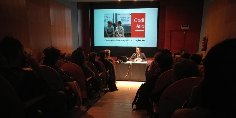 La Fundació ASPRONIS presenta el seu codi ètic