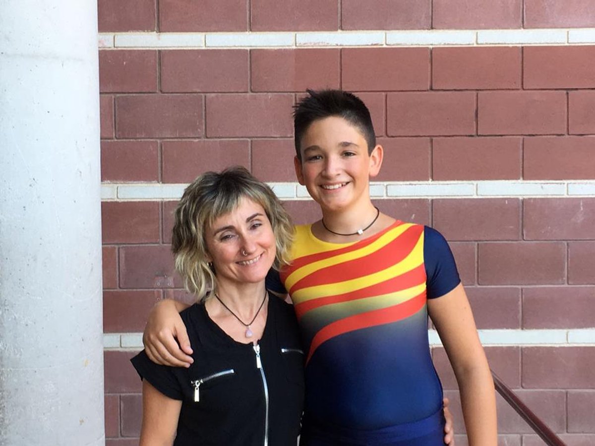 El patinador malgratenc Pau Crosas es classifica pel campionat d'Espanya