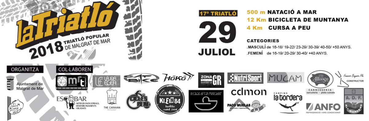 330 esportistes participaran a la 17a Triatló Popular aquest diumenge