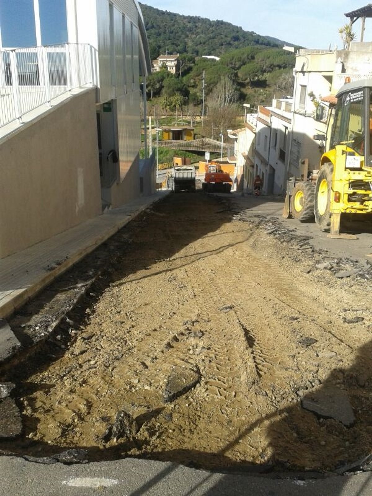 Les obres de millora del carrer del Segre han començat avui