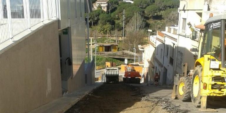 Les obres de millora del carrer del Segre han començat avui