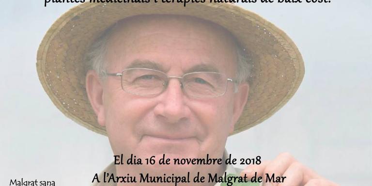 [ÀUDIO] Malgrat Sana convida Josep Pàmies per una xerrada sobre alimentació i salut aquest proper divendres