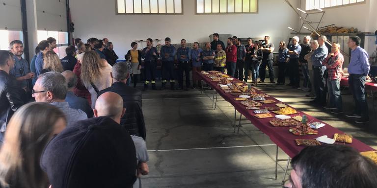 [VÍDEO] Els Bombers Voluntaris de Malgrat celebren el dia de Sant Joan de Déu