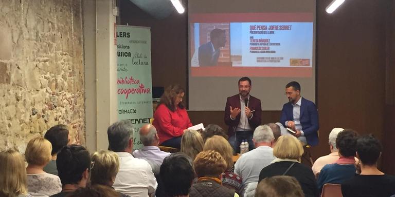 [26M Eleccions Municipals] Jofre Serret explica el seu projecte ‘Malgrat 2030’ també a través d’un llibre