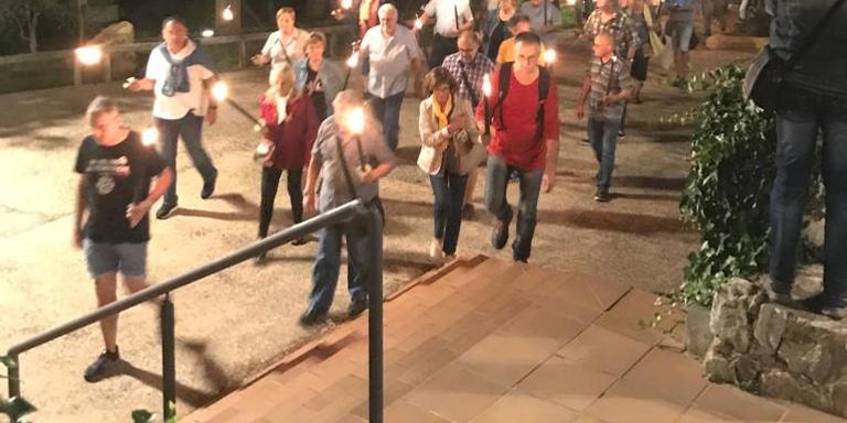 [ÀUDIO] Unes 200 persones participen a la Marxa de Torxes per la Llibertat