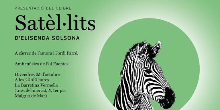 [ÀUDIO] Entrevista amb Elisenda Solsona. Avui presenta a Malgrat de Mar el seu llibre Satèl·lits