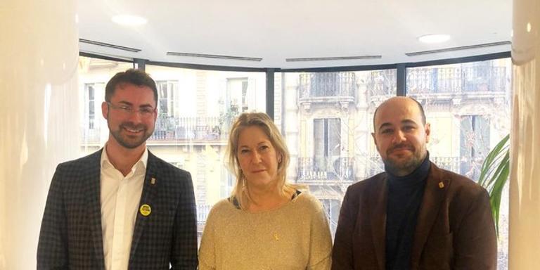 [ÀUDIO] El govern municipal es reuneix amb la diputada Neus Munté