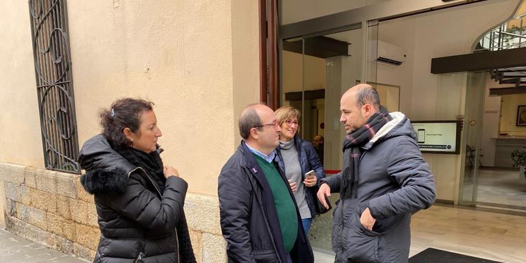 [ÀUDIO] Miquel Iceta aposta perquè totes les totes les administracions s'uneixin per ajudar els Ajuntaments afectats per la borrasca Glòria