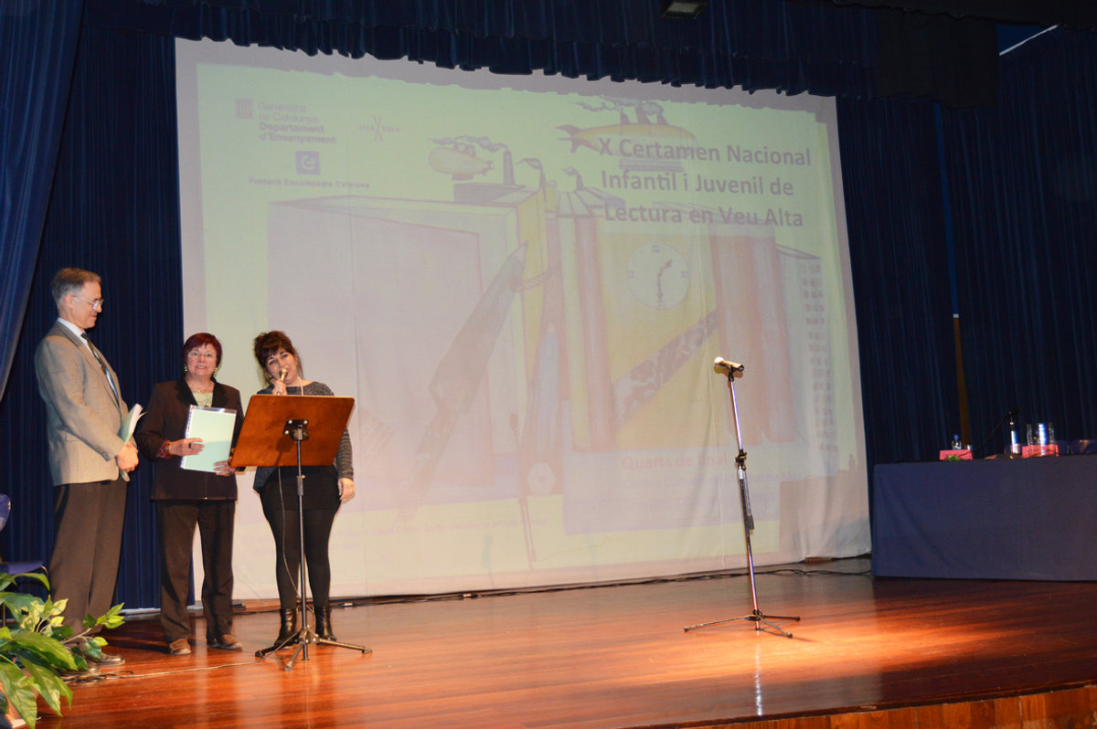 Malgrat acull una final del Certamen Nacional Infantil i Juvenil de Lectura en Veu Alta