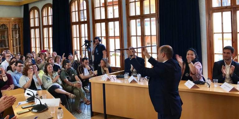 [ÀUDIO] Els partits polítics amb representació al consistori fan balanç del primer any de mandat