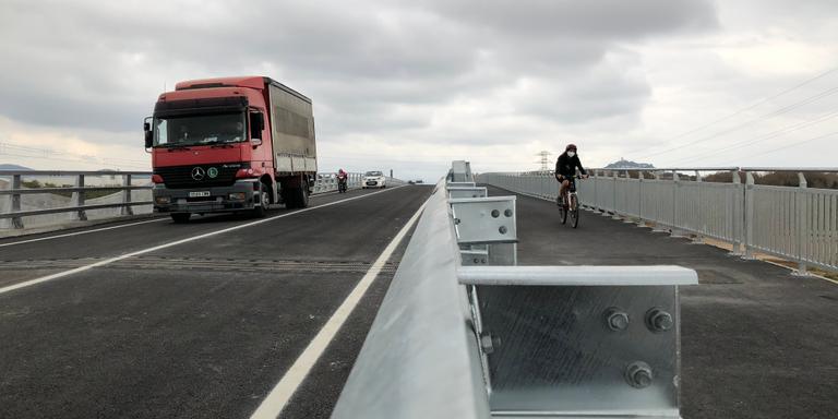 [ÀUDIO] Obert al trànsit el nou pont sobre la Tordera que connecta Malgrat de Mar i Blanes
