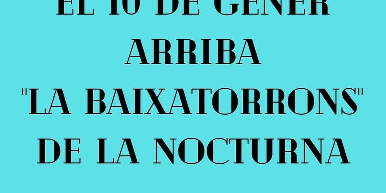Diumenge 10 de gener arriba la primera "Baixatorrons", una proposta virtual i solidària a Malgrat de Mar