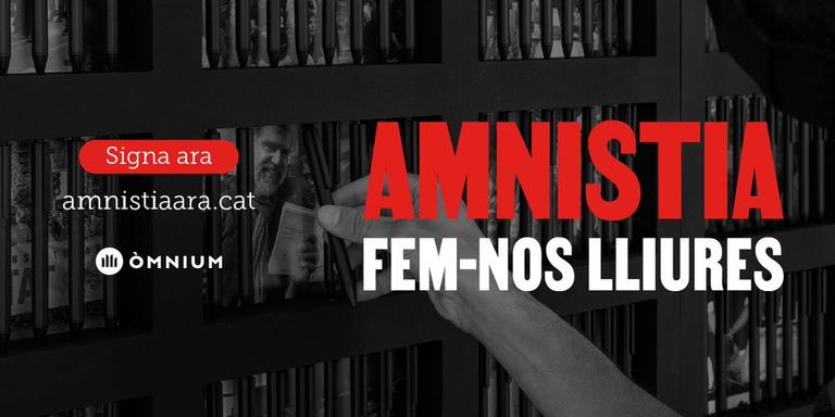 [ÀUDIO] Òmnium Cultural recollirà signatures aquest dimecres a Malgrat de Mar per l'amnistia