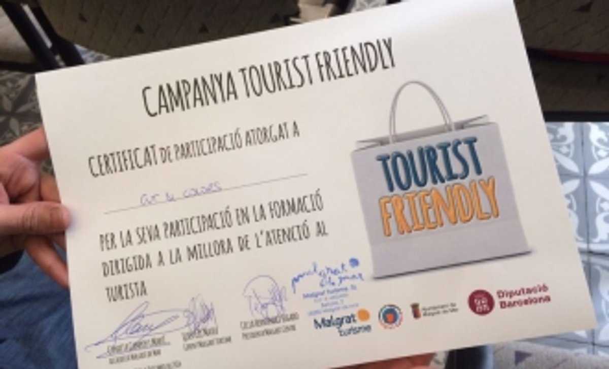 23 establiments ja són "Tourist friendly"