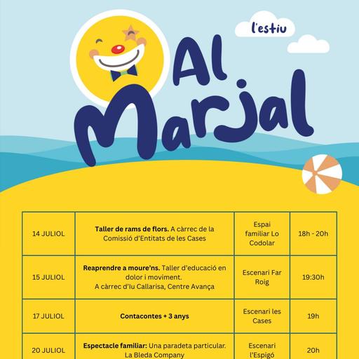 Aquesta setmana continuem Al Marjal amb activitats per a totes les edats i gustos!