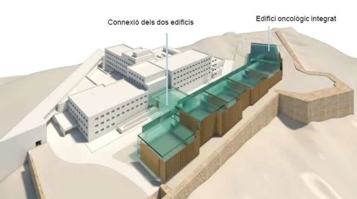 Salut anuncia una proposta per ampliar l'Hospital de Tortosa Verge de la Cinta en plena crisi del coronavirus