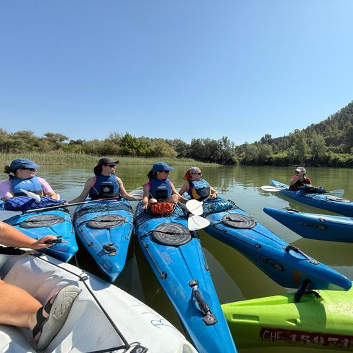 Sortida en caiac al riu Ebre amb el Club Excursionisme el 27 de juliol
