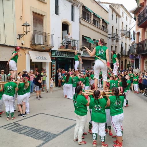 El Ball de Pastorets 'salva' a mitges la cercavila del seu 25è aniversari