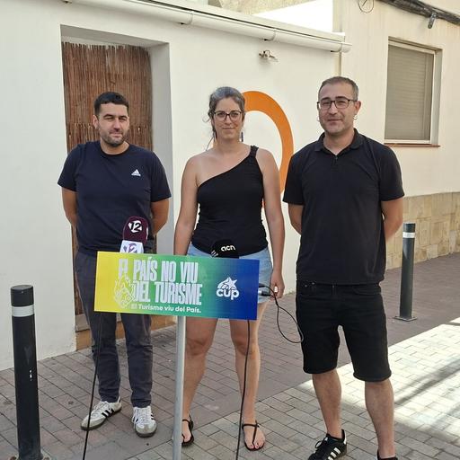 La CUP denuncia la saturació de pisos turístics a la Torre