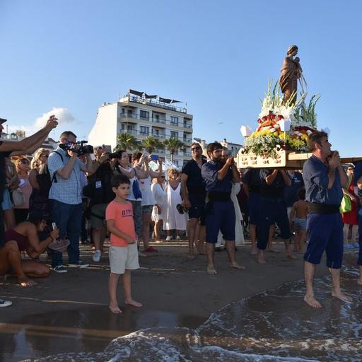 Torredembarra celebra la Mare de Déu del Carme