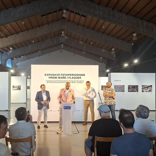 Inaugurada l'exposició del premi de Fotoperiodisme Mañé i Flaquer